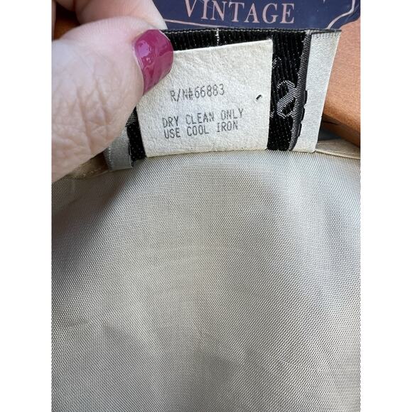 Vintage Tapestry Vest Womens Medium Noahs Ark Sunday School Church 90s - Picture 8 of 10